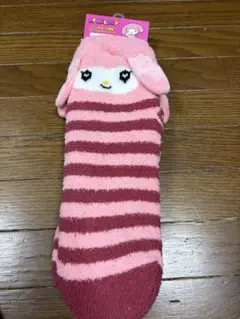 新品 マイメロディ もこもこ靴下 ルームソックス サンリオ