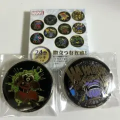 MARVEL 24金メッキ 缶バッジ ロキ - メルカリ