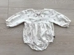 バースデイ　futafuta 花柄　ロンパース　70