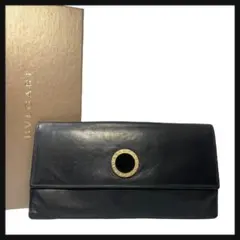 【購入証明書付き】 BVLGARI ブルガリ 長財布 ビーゼロワン ブラック