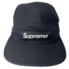 Supreme ジェットキャップ ウール×レザーパッチ Supreme - Leather Camp Cap - ParkSIDER