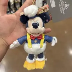 上海ディズニー新作　ドナルド誕生日　ミッキーマウスぬいぐるみキーチェーンのサムネイル