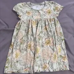 next 花柄 半袖ワンピース 6-7歳