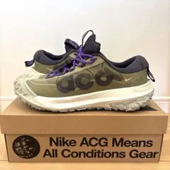 【28.5】NIKE ACG マウンテンフライ2 LOW オリーブ 希少カラーのサムネイル