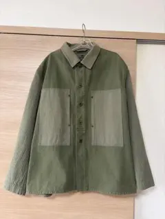 Nigel Cabournナイジェルケーボンミリタリージャケット 48 オリーブ