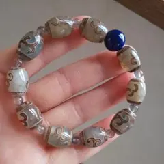 専用です♡新作⭐️ミニ天珠と天然石のコンビブレス