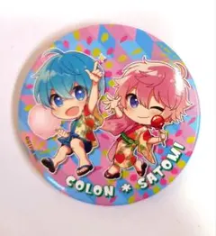 すとぷり さとみ ころん さところ 缶バッチ