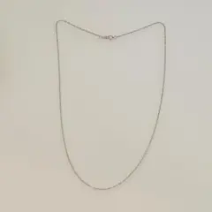 Pt850 ネックレス アズキチェーン プラチナ ブレスレット ヴィンテージ