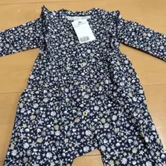 H&M 花柄ロンパース 70cm