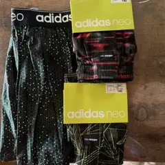 adidas neo トランクス 3枚セット 140