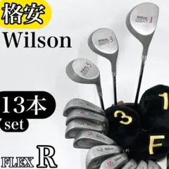 【格安‼】 Wilson ウィルソン メンズ ゴルフ クラブ セット Rのサムネイル