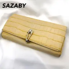 SAZABY サザビー 長財布 財布 イエロー ゴールドのサムネイル