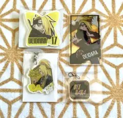 NARUTO デイダラ 暁 アクリルキーホルダー アクリルカード まとめ売り