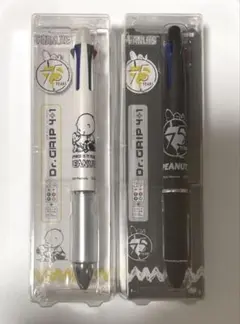 スヌーピー75周年Dr.GRIP 4+1 ２本セット