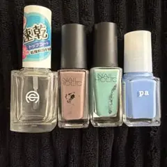 NAIL HOLIC ネイルホリック pa マニキュア 4本セット まとめ売りのサムネイル