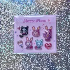 ナルミヤキャラクターズ メゾピアノ オリジナルぷっくりシール セブンイレブン