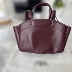 ZARA ワインカラーバッグのサムネイル