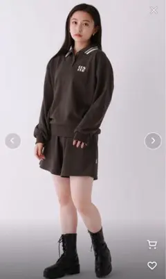 repipi armario襟付きスウェットセットアップM