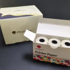 Phomemo M02 ミニプリンター 本体　ロール紙まとめセット　説明書つき