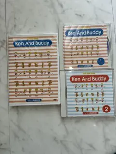 ヤマハ英語教室 Ken And Buddy 1 2 CD DVDセット - メルカリ