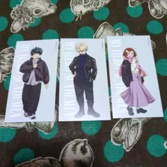 ヒロアカ ベースヤード 特典 緑谷、爆豪、お茶子 3点セット