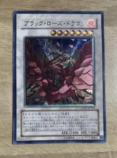 ブラックローズドラゴン レリーフ 遊戯王