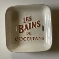 L'OCCITANE ソープディッシュ 陶器製
