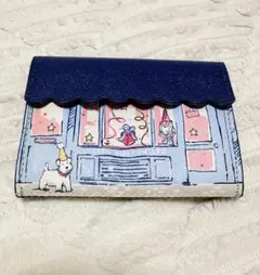 【GWスーパーセール】＊未使用＊Cath Kidston ネイビー 折り財布のサムネイル