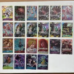 ワンピースカードゲーム まとめ売り 40枚 パラレル SR シークレット