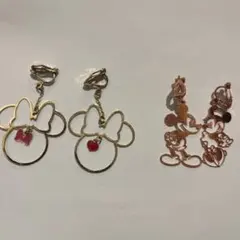 ディズニー　イヤリング　２点セット♡