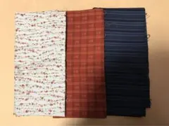 【バラ売り可】　布地　ハギレ　3枚セット　小花柄　和柄