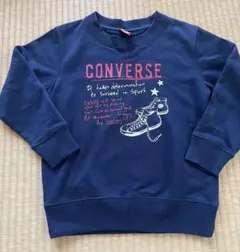 CONVERSE トレーナー 120 ネイビーのサムネイル