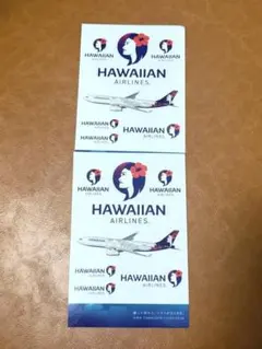 HAWAIIAN AIRLINES ステッカー 2枚セット
