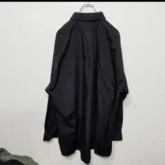 USA古着 ALEXANDERJULIAN ビッグシルエット 2XL シャツ 黒のサムネイル
