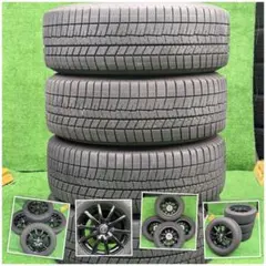 ダンロップ ウィンタータイヤ WM02 255/55R18 ベンツホイールセット