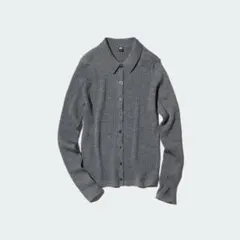 UNIQLO ユニクロ　メリノリブポロカーディガン　Ｓサイズ