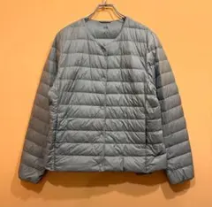 ユニクロ ウルトラライトダウンコンパクトジャケット グリーン L 収納袋付き