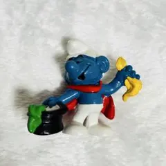 いきなりレーズン569 マクドナルド スマーフ ケーキ フィギュア smurfs
