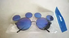 ミッキー型青サングラスセット