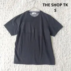 【ザショップティーケー】半袖Tシャツ ブラック　シンプル　切替　メンズ　Sのサムネイル