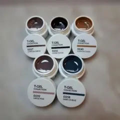 T-GEL COLLECTION ジェルネイル５色セット