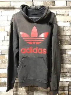 adidas 漆黒 boro broken ボロ スウェット フーディー 襤褸 adidas 漆黒 boro broken ボロ スウェット フーディー 襤褸 BORO
