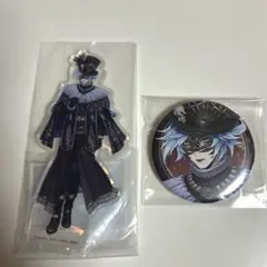 ツイステ イデア アクリルスタンド 缶バッジ