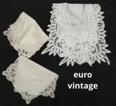 フランスアンティークレース バテンレース ボビンレース テーブルクロス