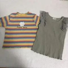 キッズ　女の子　半袖Tシャツ　90 SHEIN ブランシェスのサムネイル