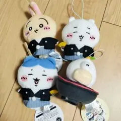 ちいかわ お正月マスコット全種　コンプリート　ちいかわ　ハチワレ　うさぎ　オデ