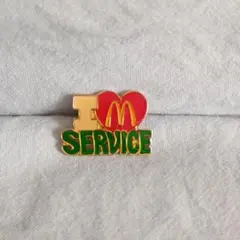 【美品】マクドナルド クルー支給品 ヴィンテージ ピンバッジのサムネイル