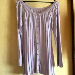 LIP SERVICEプリーツチュニック