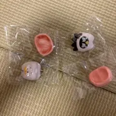 サンリオキャラクターズ　みんなでなっちゃお！　歯　バッドばつ丸　あひるのペックル