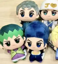 ジョジョの奇妙な冒険 ダイヤモンドは砕けない ちびぐるみ　4種